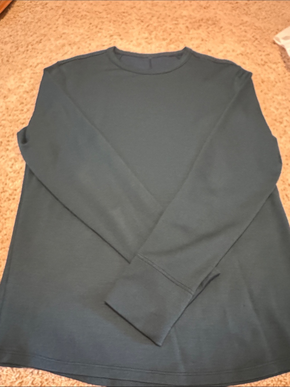 lululemon athletica Men's Long-Sleeve Crewneck — Deep Teal